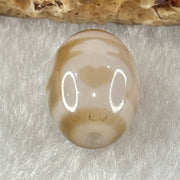 Natural Powerful Tibetan Old Oily Agate 4 Nectar Vessel Dzi Bead Heavenly Master (Tian Zhu) 花蜜容器眼天珠 3.21g 15.9 by 12.2mm - Huangs Jadeite and Jewelry Pte Ltd