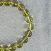 Natural Libyan Moldavite Meteorite Crystal Beads Bracelet 天然利比亚陨石手链 22.62g 17.5cm 9.9mm 21 Beads - Huangs Jadeite and Jewelry Pte Ltd