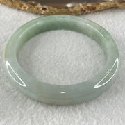 Type A Green Jadeite Bangle 54.02g Internal Diameter 58.2mm 11.0 by 8.6mm (External Lines) - Huangs Jadeite and Jewelry Pte Ltd