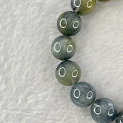 Good Grade Natural Blue Rutilated Quartz Bracelet 39.25g 18cm 11.8mm 18 Beads - Huangs Jadeite and Jewelry Pte Ltd