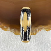 Natural Powerful Tibetan Old Oily Agate 5 Bats Dzi Bead Heavenly Master (Tian Zhu) 五个蝙蝠天诛 8.87g 36.7 by 12.3mm - Huangs Jadeite and Jewelry Pte Ltd