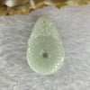 Type A Green Jadeite Ping An Kou Donut 平安扣 4.36g 17.1 by 26.5 by 5.1mm - Huangs Jadeite and Jewelry Pte Ltd