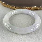 Type A Light Lavender and Light Green Jadeite Bangle 77.39g Inner Diameter 57.7mm 11.6 by 12.1mm (Internal Lines) - Huangs Jadeite and Jewelry Pte Ltd