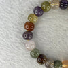 Natural Mixed Quartz Bracelet 31.94g 17cm 10.4mm 23 Beads - Huangs Jadeite and Jewelry Pte Ltd