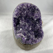 Natural Amethyst Rough Rectangular Shaped Display 1650.5g 100.0 by 104.5 by 126.0mm - Huangs Jadeite and Jewelry Pte Ltd