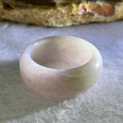 Type A Lavender Jadeite Ring 6.81g 10.1 by 3.7mm US9.5 HK21 - Huangs Jadeite and Jewelry Pte Ltd