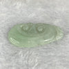 Type A Jelly Green with Faint Green Jadeite Ruyi 如意 8.08g 40.9 by 24.4 by 4.6mm - Huangs Jadeite and Jewelry Pte Ltd