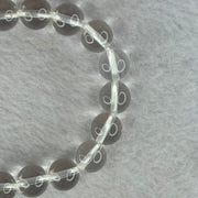 Natural Clear Quartz Bracelet 天然白水晶手链 30.51g 17cm 10.6mm 19 Beads - Huangs Jadeite and Jewelry Pte Ltd