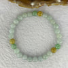 Type A Mixed Color Jadeite Beads Bracelet 16.26g 7.2 mm 28 Beads - Huangs Jadeite and Jewelry Pte Ltd