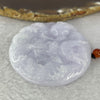 Type A Lavender Jadeite Water Dragon 吸水龙 Pendent 61.65g 54.8 by 12.8 mm - Huangs Jadeite and Jewelry Pte Ltd