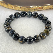 Good Grade Natural Petersite Beads Bracelet 31.03g 17cm 10.8mm 19 Beads - Huangs Jadeite and Jewelry Pte Ltd