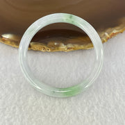 Type A Lavender and Green Jadeite Bangle Internal Diameter 43.7mm 14.65g 6.0 by 6.0mm (Very Very Fine Internal Line) - Huangs Jadeite and Jewelry Pte Ltd