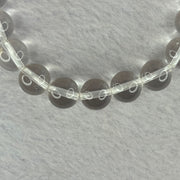 Natural Clear Quartz Bracelet 天然白水晶手链 30.62g 17cm 10.6mm 19 Beads - Huangs Jadeite and Jewelry Pte Ltd