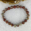 Australian Red Picture Jasper (Noreena Jasper) Bracelet 17.73g 8.3 mm 23 Beads - Huangs Jadeite and Jewelry Pte Ltd