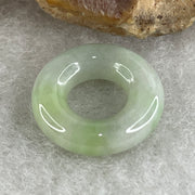 Natural Type A Green Jadeite Mini Ping An Kou Pendant | Safety, Harmony & Abundance Talisman (1.04g | 13.2 x 3.5mm) - Huangs Jadeite and Jewelry Pte Ltd