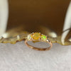 Opal 4.6 by 4.6 by 2.5 mm (estimated) in 925 Silver Ring 1.60g - Huangs Jadeite and Jewelry Pte Ltd