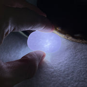 Natural Type A Lavender Jadeite Oval Shape Cabochon Stone for Setting 12.12g 34.3 by 21.0 by 7.7mm - Huangs Jadeite and Jewelry Pte Ltd