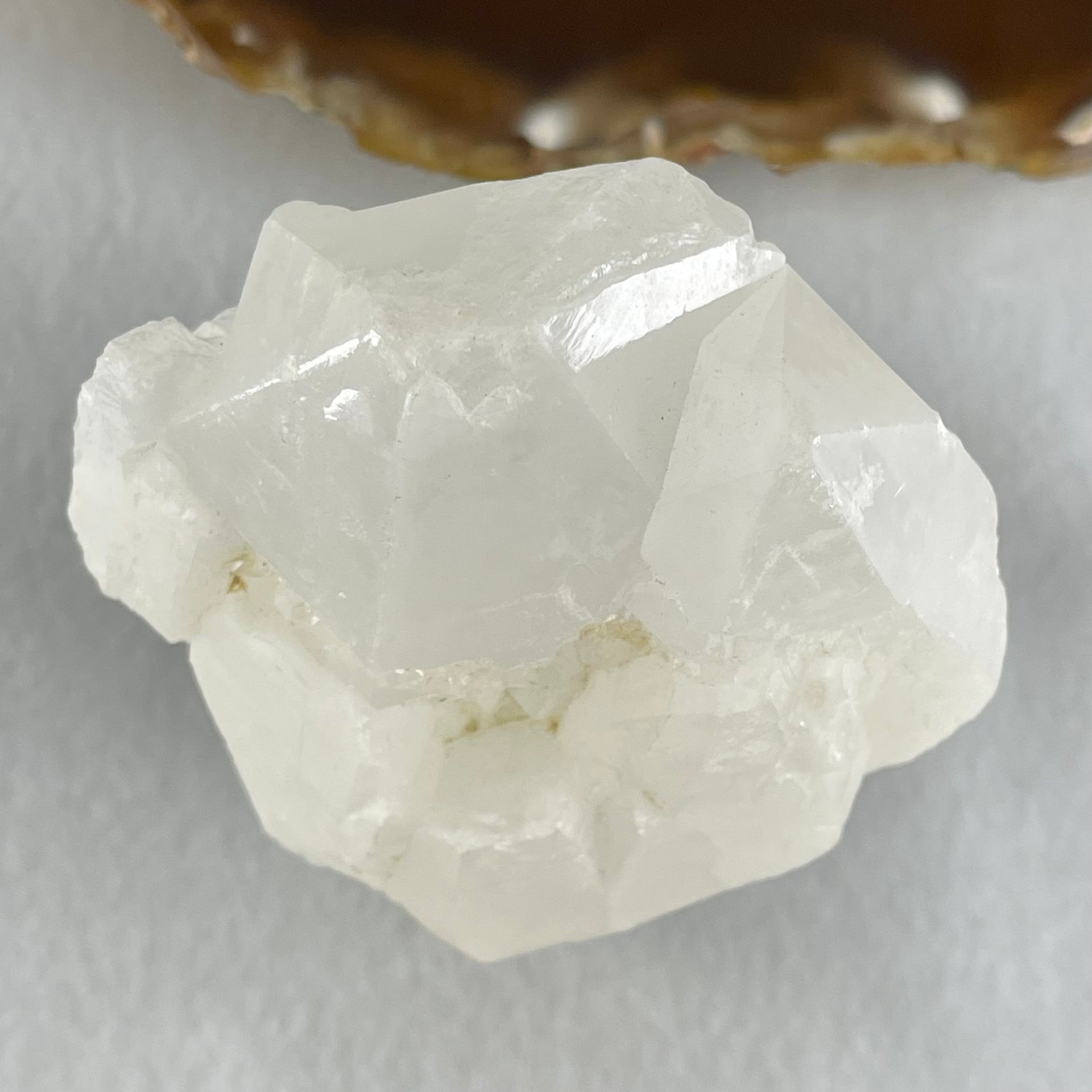 Natural Milky White Quartz Display 230.21g 63.1 by 48.2 by 87.6mm - Huangs Jadeite and Jewelry Pte Ltd