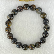 Good Grade Natural Petersite Beads Bracelet 31.34g 17cm 10.8mm 19 Beads - Huangs Jadeite and Jewelry Pte Ltd