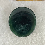 Rare Good Grade Type A Fully Translucent Black Jadeite Dragon Head Stone For Setting 3.65g 20.3 by 18.5 by 6.4mm - Huangs Jadeite and Jewelry Pte Ltd