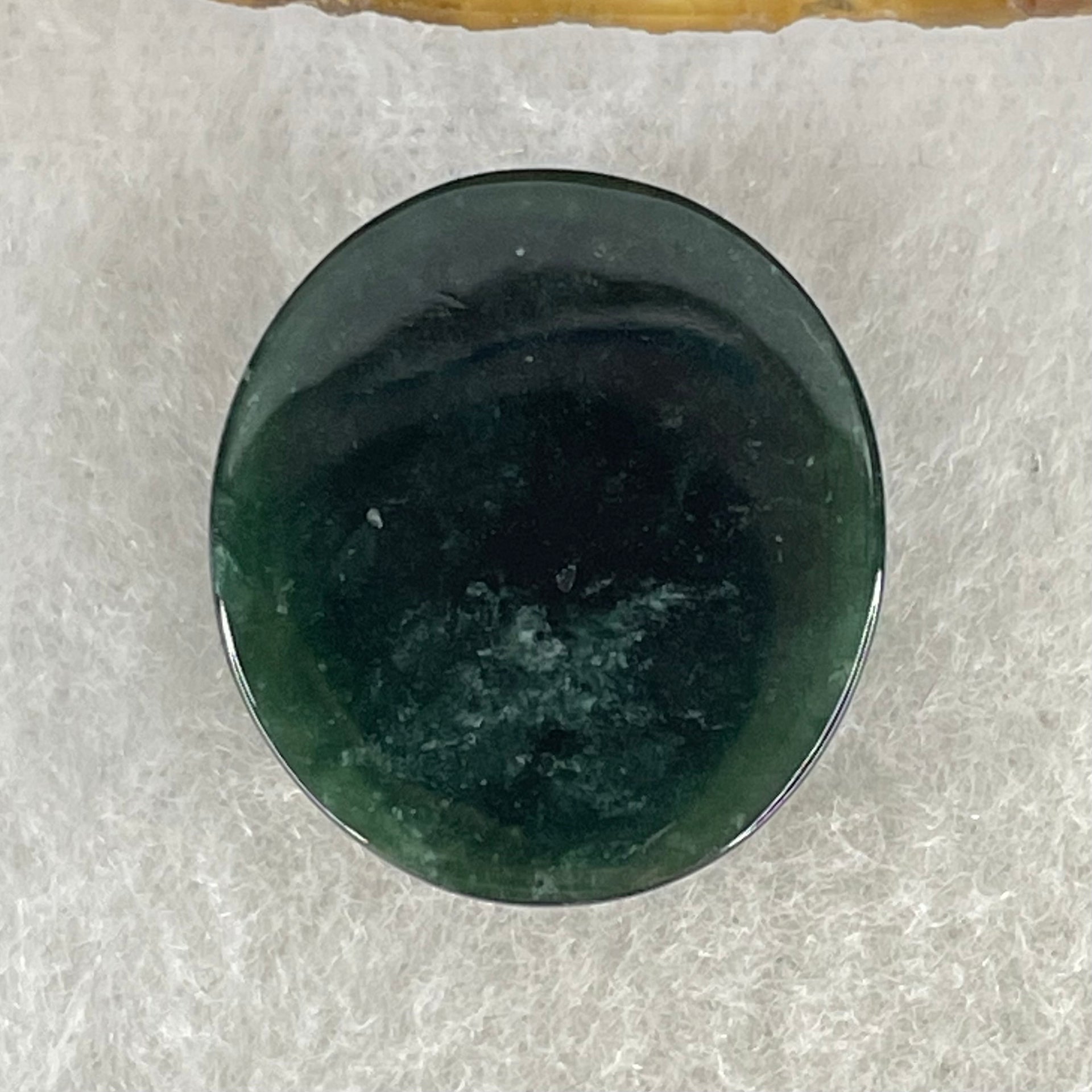 Rare Good Grade Type A Fully Translucent Black Jadeite Dragon Head Stone For Setting 3.65g 20.3 by 18.5 by 6.4mm - Huangs Jadeite and Jewelry Pte Ltd
