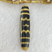 Natural Powerful Tibetan Old Oily Agate Garuda Long Dzi Bead Heavenly Master (Tian Zhu) 15.26g 57.4 by 13.5mm - Huangs Jadeite and Jewelry Pte Ltd