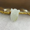 Type A Light Green Icy Jadeite Cicada 21.7 by 13.6 by 4.5mm 1.95g - Huangs Jadeite and Jewelry Pte Ltd
