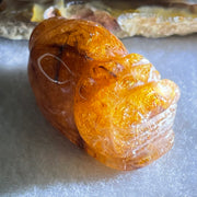 Good Grade Natural Copper Rutilated Quartz Pixiu Pendant Charm 13.90g 29.9 by 17.1 by 15.4mm - Huangs Jadeite and Jewelry Pte Ltd