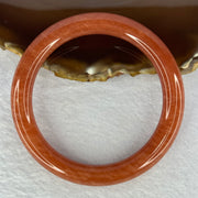 Red Quartzite Jade Bangle 天山玉手镯 Internal Diameter 61.0mm 49.43g 10.6 by 10.6mm - Huangs Jadeite and Jewelry Pte Ltd