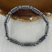 Natural Hematite Lulutong Beads Bracelet 15.49g 18cm 7.0mm-10Lulutong 6.5mm-13Beads - Huangs Jadeite and Jewelry Pte Ltd