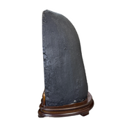 Natural Brazil Triangular Shape Amethyst with White Calcite and  Cacoxenite Cave 24.119,6g 310.0 by 275.0 by 460.0mm - Huangs Jadeite and Jewelry Pte Ltd