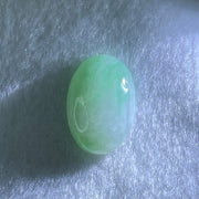 Type A Faint Lavender and Light Green Jadeite Cabouchon Stone For Setting 5.13g 22.8 by 15.8 by 8.0mm - Huangs Jadeite and Jewelry Pte Ltd