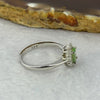 Natural Opal In 925 Sliver Ring 2.13g 6.7 by 5.2 by 2.5mm US 6 / HK 13 - Huangs Jadeite and Jewelry Pte Ltd