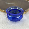 Blue Mini Wealth Pot Luili Display 64.04g by 51.2 by 34.4mm - Huangs Jadeite and Jewelry Pte Ltd