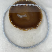 Type A Full Lavender Jadeite Beads Necklace 58.26g 66cm 7.0mm 98 Beads - Huangs Jadeite and Jewelry Pte Ltd