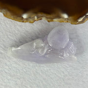 Type A Lavender Jadeite Milo Buddha Display 紫罗兰翡翠弥勒佛摆件 33.33g 57.9 by 27.3 by 20.6mm - Huangs Jadeite and Jewelry Pte Ltd