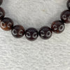 Natural Wild China Hainan Huang Hua Li Beads Bracelet 野生中国海南黄花梨手链 14.95g 12.2 mm 17 Beads - Huangs Jadeite and Jewelry Pte Ltd