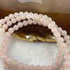 Type A Semi Icy Lavender Jadeite 108 beads necklace 7.1mm 62.10g - Huangs Jadeite and Jewelry Pte Ltd