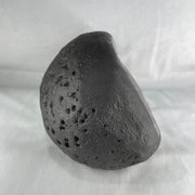 Natural Deep Intense Purple Amethyst Cave with Wooden Stand 5,981.0g 225.0 by 160.0 by 260.0mm - Huangs Jadeite and Jewelry Pte Ltd