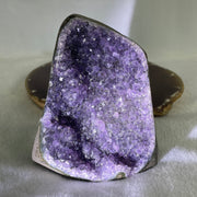 Natural Amethyst Rough Irregular Shaped Display 459.3g 85.2 by 69.4 by 96.2mm - Huangs Jadeite and Jewelry Pte Ltd