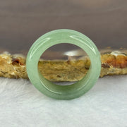 Type A Green Jadeite Ring 3.97g 6.1 by 3.8mm US7 HK15.5 - Huangs Jadeite and Jewelry Pte Ltd
