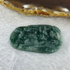 Type A Blueish Green Jadeite Shan Shui 7.11g 24.5 by 39.8 by 3.8mm - Huangs Jadeite and Jewelry Pte Ltd