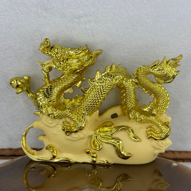 Ivory Fruit Seed Auspicious Dragon Display 象牙果发财龙摆件 204.41g 131.4 by 89.6 by 42.4mm - Huangs Jadeite and Jewelry Pte Ltd