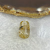 Good Grade Natural Golden Rutilated Quartz Crystal Lulu Tong Barrel 天然金顺发晶水晶露露通桶 
1.94g 13.0 by 9.2mm - Huangs Jadeite and Jewelry Pte Ltd