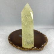 Natural Citrine Quartz Tower Display 249.17g 127.4 by 40.0 by 31.5mm - Huangs Jadeite and Jewelry Pte Ltd