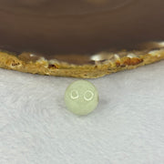 Type A Sky Blue Jadeite Bead for Bracelet/Necklace/Earrings/Ring 4.44g 13.8mm - Huangs Jadeite and Jewelry Pte Ltd
