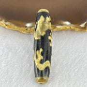 Natural Powerful Tibetan Old Oily Agate Dragon Dzi Bead Heavenly Master (Tian Zhu) 龙天珠 17.96g 59.6 by 14.0mm - Huangs Jadeite and Jewelry Pte Ltd