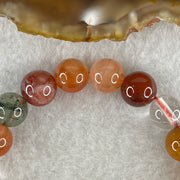 Natural Multi treasures Quartz Beads Bracelet 17.08g 15.5cm 8.3mm 23Beads - Huangs Jadeite and Jewelry Pte Ltd