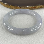 Certified Type A Natural Jelly Full Lavender Jadeite Bangle 76.19g Inner Diameter 58.8mm 11.5 by 11.8mm (Slight Internal Lines) - Huangs Jadeite and Jewelry Pte Ltd