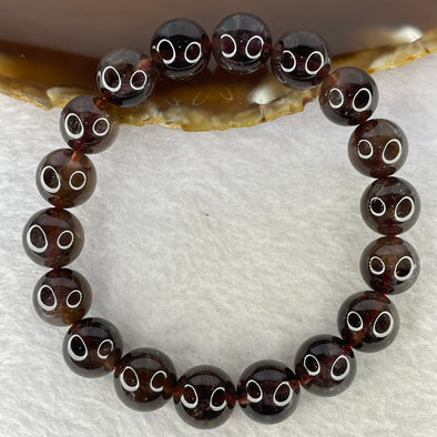 Natural Auralite Crystal Bracelet 极光手链 41.17g 12.1 mm 18 Beads - Huangs Jadeite and Jewelry Pte Ltd